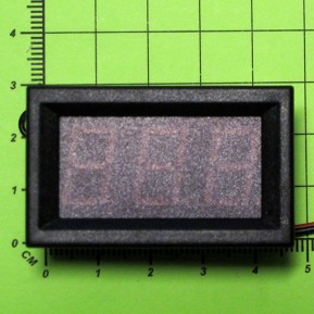 Цифровой вольтметр AC70 - 500V (Красная индикация) 