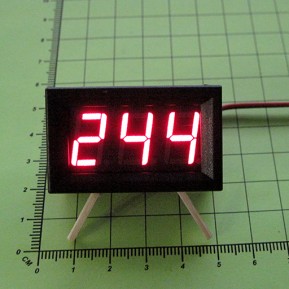 Цифровой вольтметр AC70 - 500V (Красная индикация) 