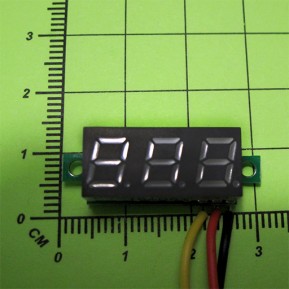 Цифровой вольтметр DC0 - 100V (Зеленая индикация)